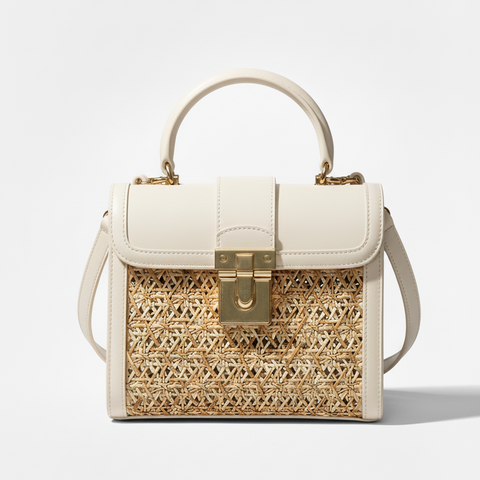 Handcrafted Bamboo Woven Bag 3