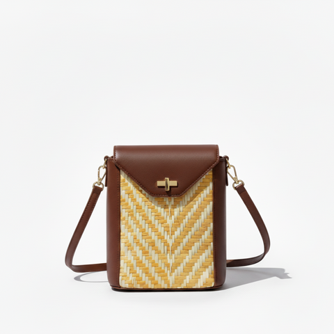 Handcrafted Bamboo Woven Bag 4